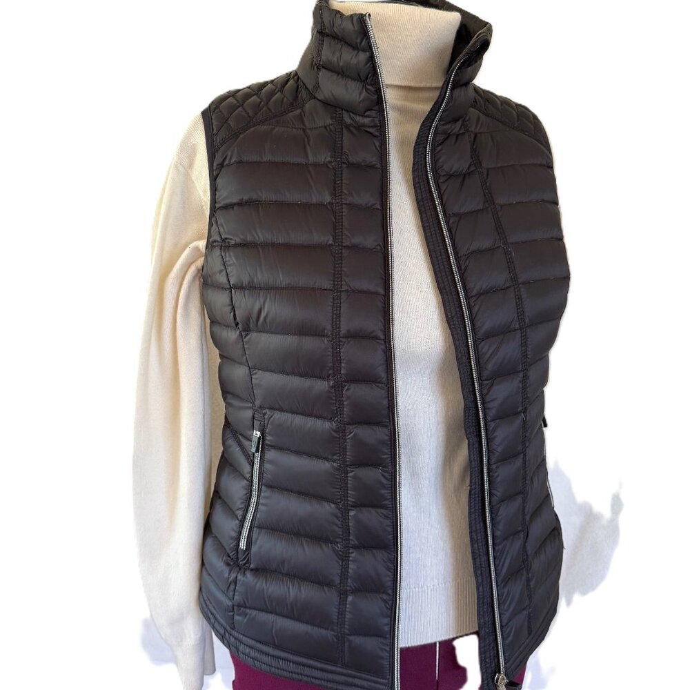Hilfiger quilted sport gilet, black